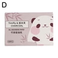 thumbnail image 5 of 100pcs/box Facial Oil-Absorbing Paper Student Portable Absorb Oil Fragrance Paper, 5 of 5