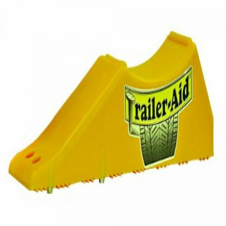 Trailer Aid Tandem Tire Changing Ramp, Yellow (Best Jack For Changing Trailer Tires)