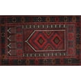 thumbnail image 1 of Ahgly Company Indoor Rectangle Traditional Burgundy Brown Persian Area Rugs, 7' x 9', 1 of 6