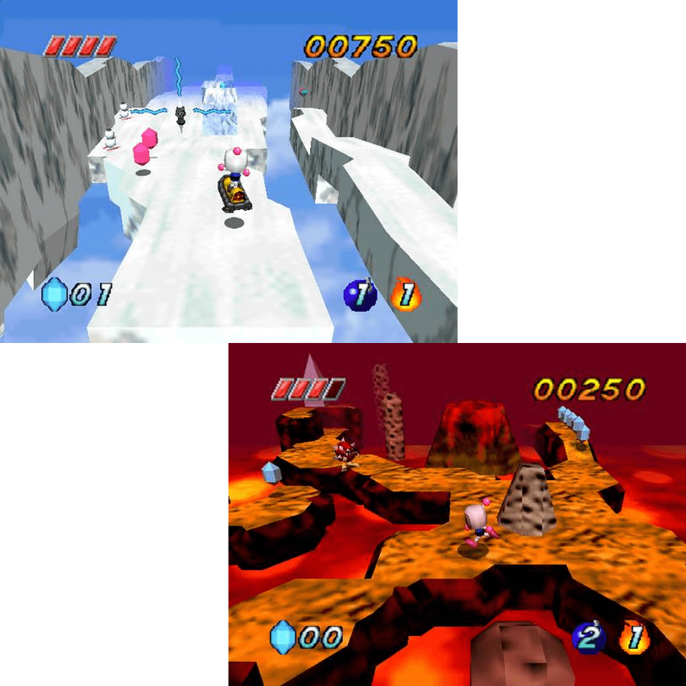 N64 Game Bomberman Hero Games Cartridge Card for 64 N64
