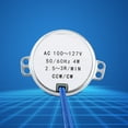 thumbnail image 4 of WALFRONT 1pc AC 100-127V 4W Synchronous Motor 50/60Hz CCW/CW Geared Motor, Rotary Motor,Synchronous Motor, 4 of 4