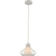 thumbnail image 3 of Volume Lighting 1680-6 1 Light 9" Wide Mini Pendant - White, 3 of 3
