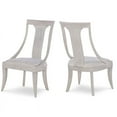 thumbnail image 3 of Cinema by Rachael Ray Sling Back Side Chair (set of 2) in Shadow Grey Wood, 3 of 7