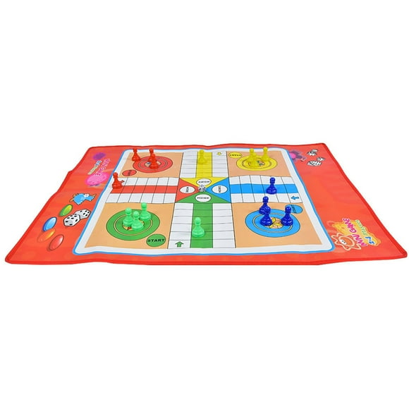 Board Game, Wear-Resistant Ludo Game, 23.6X17.7in Girls Gifts Boys Gift for Kids for All Ages