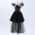thumbnail image 5 of WUXIAN Toddler Kids Baby Girls Witch Rainbow Black Gown Fancy Dress Up Party Tutu Dress Tulle Dresses Sundress Children Simple Dailywear, 5 of 5