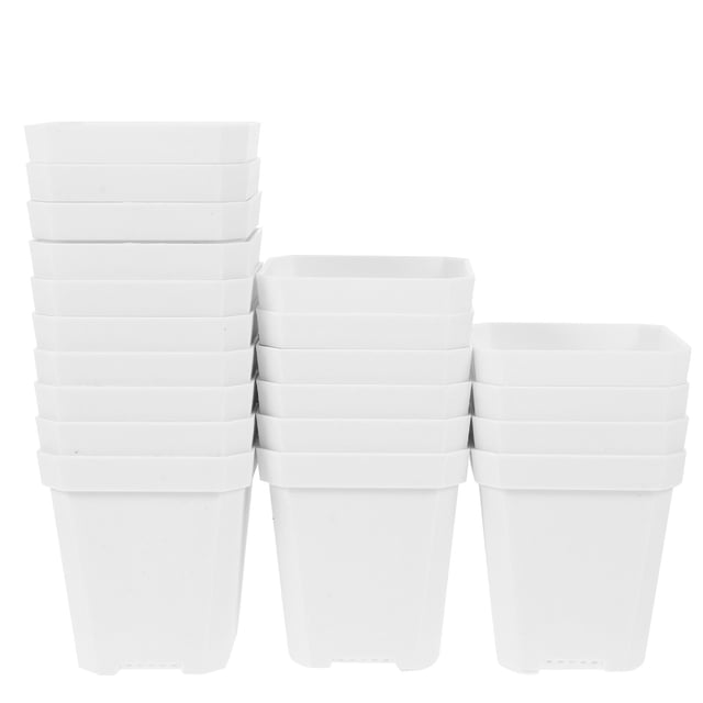 MIANGASTORE 20pcs Nursery Plant Pot Garden Planting Tools Multipurpose Flower Planting Pots