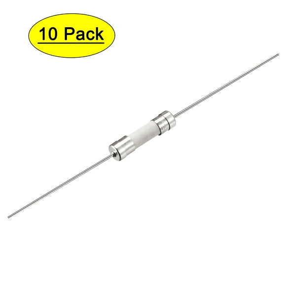 Slow Blow Fuse Time Delay Wire Ceramic Fuses 5mm x 20mm 250V T15A, 10Pcs