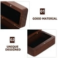 thumbnail image 3 of OFFIGAM Rustic Wooden Wedding Keepsake Box for Men, Elegant Storage Case for Engagement, Anniversary, and Special Occasions, 3 of 6