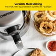 thumbnail image 3 of CHEFMAN Small, Compact Air Fryer Healthy Cooking, 2 Qt, Nonstick, User Friendly, 3 of 7