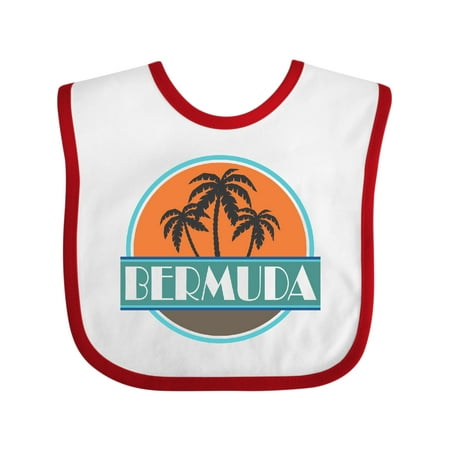 

Inktastic Bermuda Vacation Trip Gift Baby Boy or Baby Girl Bib