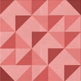 thumbnail image 1 of Ahgly Company Machine Washable Indoor Square Transitional Light Coral Pink Area Rugs, 8' Square, 1 of 7