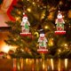 thumbnail image 3 of Gibobby Luces de Navidad Adornos Luces de Navidad Adornos de Árbol de Navidad Santa Estrellas Colgantes de con luces Regalos de fiesta Suministros decorativos(B), 3 of 5