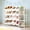 Gray, variant on Kids Wooden Toy Storage Shelf, 12 Storage Bins and Bookshelf Organizer, Natural Wood