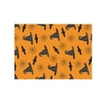 thumbnail image 2 of Soft Tone Fall Halloween Gift Wrapping Paper Witch Hat Bat Print Autumn Holiday Present Packaging Sheet DIY Craft Decor Paper for Harvest Party Gift Box Wrapping Accessory, 2 of 7