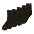 thumbnail image 2 of Reebok Men's Targeted Cushion Mid Crew Socks, 6-Pack, 2 of 7