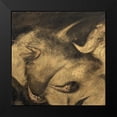 thumbnail image 2 of Panasenko, Inna 20x20 Black Modern Framed Museum Art Print Titled - Toros III, 2 of 5
