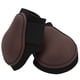 thumbnail image 4 of 1 par de botas para tendón de caballo, suaves, evitan resbalones, fáciles de pegar, botas para caballos, patas traseras marrones XL, 4 of 5
