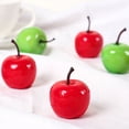 thumbnail image 3 of 30 Pcs Mini Faux Fruits Pommes Petites Artificielles Réalistes Vivantes Simulation Pommes Mini Mousses Pommes, 3 of 9