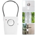 thumbnail image 3 of NATEFEMIN Door Handle Alarm, 115dB Touch Handle Alarm Anti Theft Vibration Sensor Door Alarm, 3 of 9