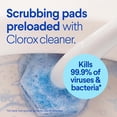 thumbnail image 3 of All-in-One Toilet Cleaning Kit, Disinfecting Brush + Storage Caddy & Refill Heads, 3 of 10