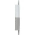 thumbnail image 3 of Ekena Millwork 20"W x 20"H Diamond Gable Vent (26 3/8"W x 26 3/8"H Frame Size) Functional, PVC Gable Vent with 1" x 4" Flat Trim Frame, 3 of 14