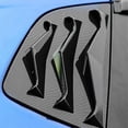 thumbnail image 2 of Carbon Fiber Car Side Vent Window Louver Shutter Covers Trim For Fit Jazz 2015-2019 Window Louvers, 2 of 5