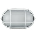 thumbnail image 6 of Trans Globe Lighting 41015 BK 6.5" Width 1 Light Flush Mount Bulkhead Outdoor Wall Sconce, 6 of 6