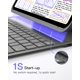 thumbnail image 4 of Funda Teclado Inateck para iPad Air 13" M3/M2 con Soporte para Lápiz, 4 of 8