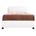 thumbnail image 4 of Contemporary King Size Bed In White - Build, Spacious Sleep Area, Easy Assembly Materials,, 4 of 4