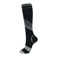 thumbnail image 2 of Lroveb Compression Socks for Women Men Socks Color Strip Elastic Socks, 2 of 3