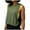 Olive Green, variant on WREESH Womens Wide Armhole Cut Off Crop Workout Tank Top Yoga Sports Athletic Gym Running Fitness Sleeveless Shirt Summer