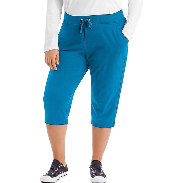 Pantalones cortos de yoga casuales con cordón para mujer: largo de 7 puntos, diseño con bolsillos, poliéster elástico, ideales para deportes, fitness y uso diario