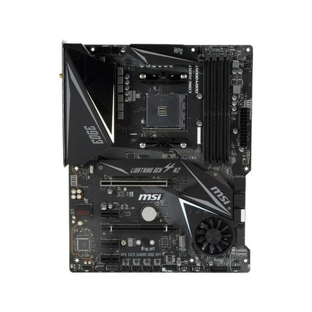 MSI MPG X570 GAMING EDGE WIFI AM4 AMD X570 SATA 6Gb/s ATX AMD Motherboard, Black (Certified Refurbished)
