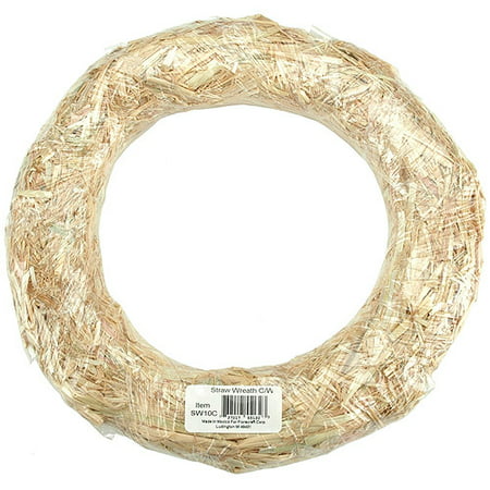 14" Straw Wreath Form - CLICK OVER to find Christmas Decor DIY Ideas to Get Crafting for the Holidays Right Now as well as Decorating ideas!