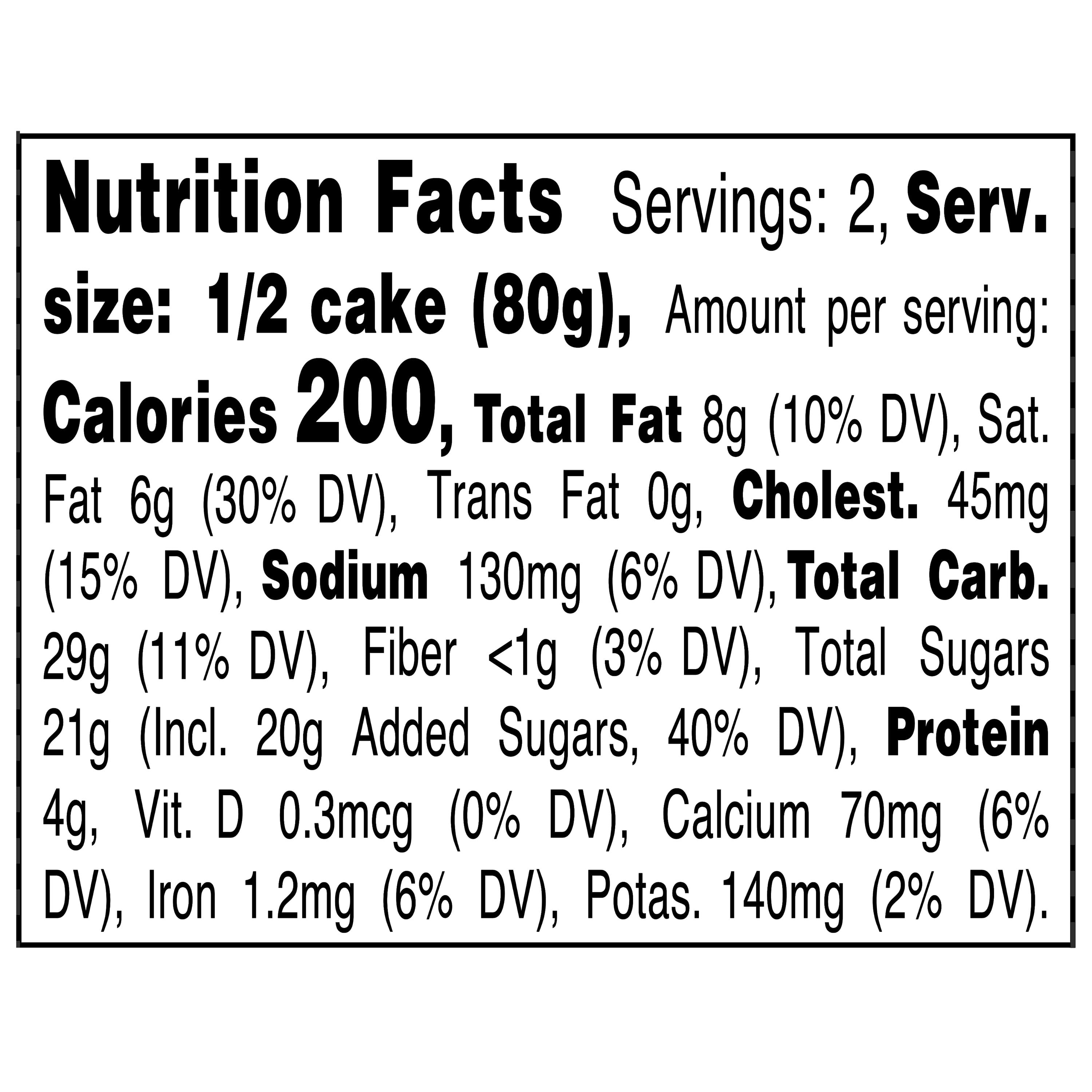 Marketside Triple Chocolate Tres Leches Cake Parfait Dessert Cup, Naturally and Artificially Flavored, 6oz (Refrigerated Dessert)