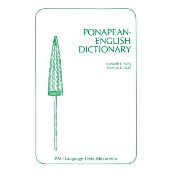 Pre-Owned Pali Language Texts--Micronesia Ponapean-English Dictionary, (Hardcover)