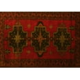 thumbnail image 1 of Ahgly Company Machine Washable Indoor Rectangle Persian Yellow Traditional Area Rugs, 8' x 10', 1 of 4