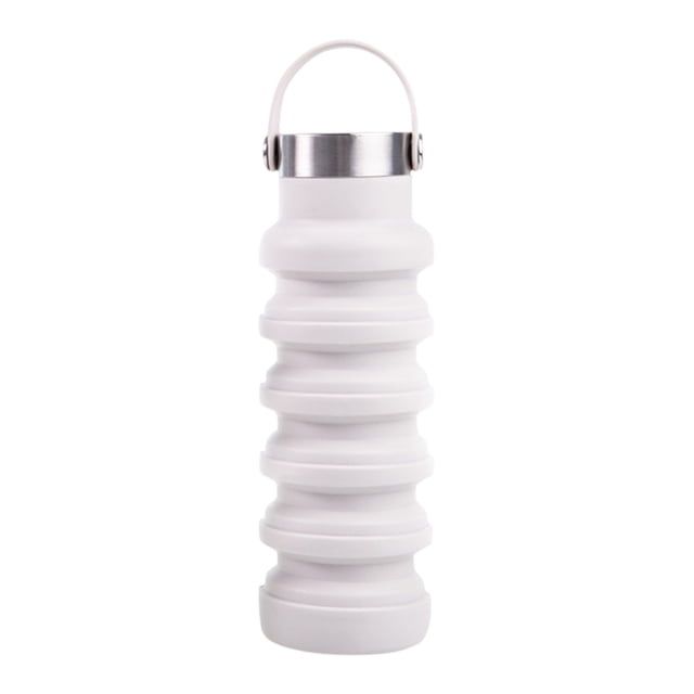 Botella de agua deportiva portátil plegable de silicona de gran capacidad para exteriores Wmkox8yii jkg5830