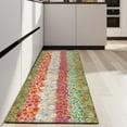 thumbnail image 4 of Pioneer Flower Floral Print Pattern Kitchen Rug Mat,Kitchen Runner Rugs Non Skid Washable,Decorative Kitchen Floor Mats for Kitchen,Sink,Laundry,17"X47", 4 of 5