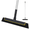 Black, variant on Yocada Floor Squeegee Broom with 51" Adjustable Iron Pole for Bathroom Shower Glass Tile Floor Blue