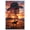 Unframe-style, variant on Western Cowgirl Canvas Wall Art Posters Country Sunset Horse Riding Mountains Double Exposure Artwork Rustic Farmhouse Wall Decor for Living Room Bedroom Home