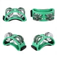 thumbnail image 2 of EeaseCA Foot Tambourine Percussion Musical Instrument With Metal Jingle Bells (Green), 2 of 4