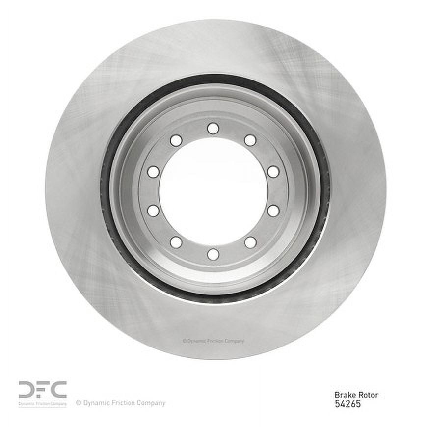 Rear Dynamic Friction Company Disc Brake Rotor 600-54265 (1) For 2017-2022 Ford F-450 Super Duty, 2017-2022 Ford F-550 Super Duty, 2020-2022 Ford F-600 Super Duty