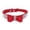 Red, variant on CSCHome Dog Collar Dazzling Sparkling Soft Leather with Diamond Dog Collars for Medium Collar Cat Puppy Collar