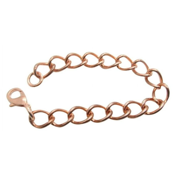 6 1/2 Inch Solid Copper Bracelet, 7/16 of an inch wide, CB677G - Made in the USA. Medium weight design.