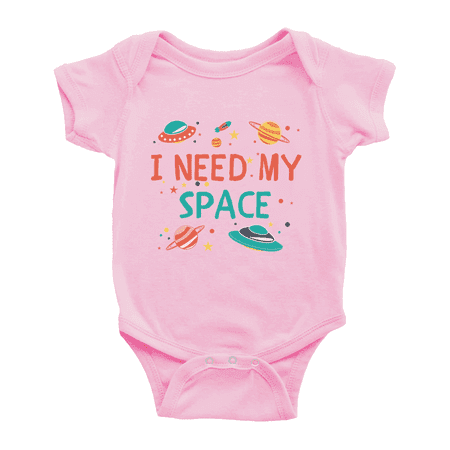 

I Need My Space Funny Baby Girl Boys Romper