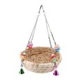 thumbnail image 2 of Multifunction Bird Straws Swing Toy Bite Resistant Pet Swing Toy for Finches, 2 of 8