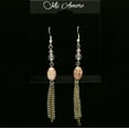 thumbnail image 4 of Mi Amore Drop-Dangle-Earrings Silver-Tone/Gold-Tone, 4 of 5