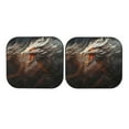 thumbnail image 7 of Balery 2 Piece Abstract White Dragon Car Windshield Sun Shade|Foldable Front Windshield Shade for Car Front Window for Most Sedans SUV Truck-Large, 7 of 7