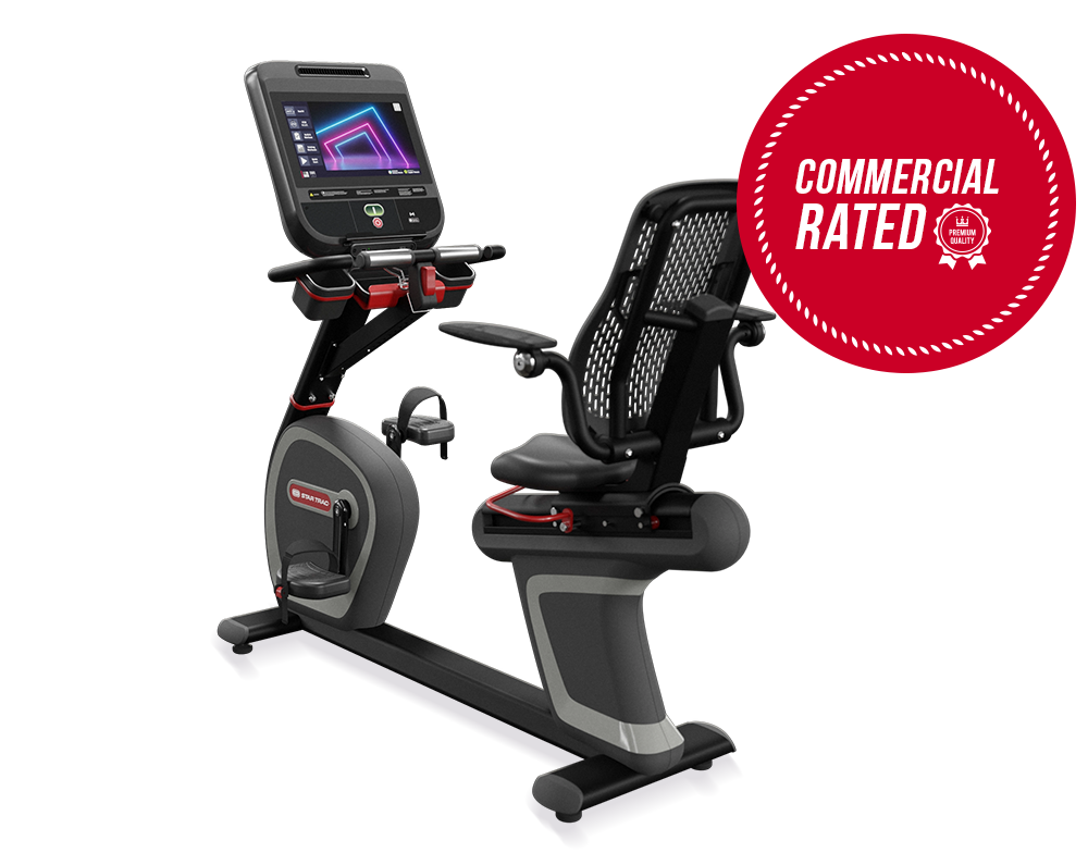 Pre-Owned Star Trac 8 Series Recumbent Exercise Bike with 16" Embedded  Console - Walmart.com